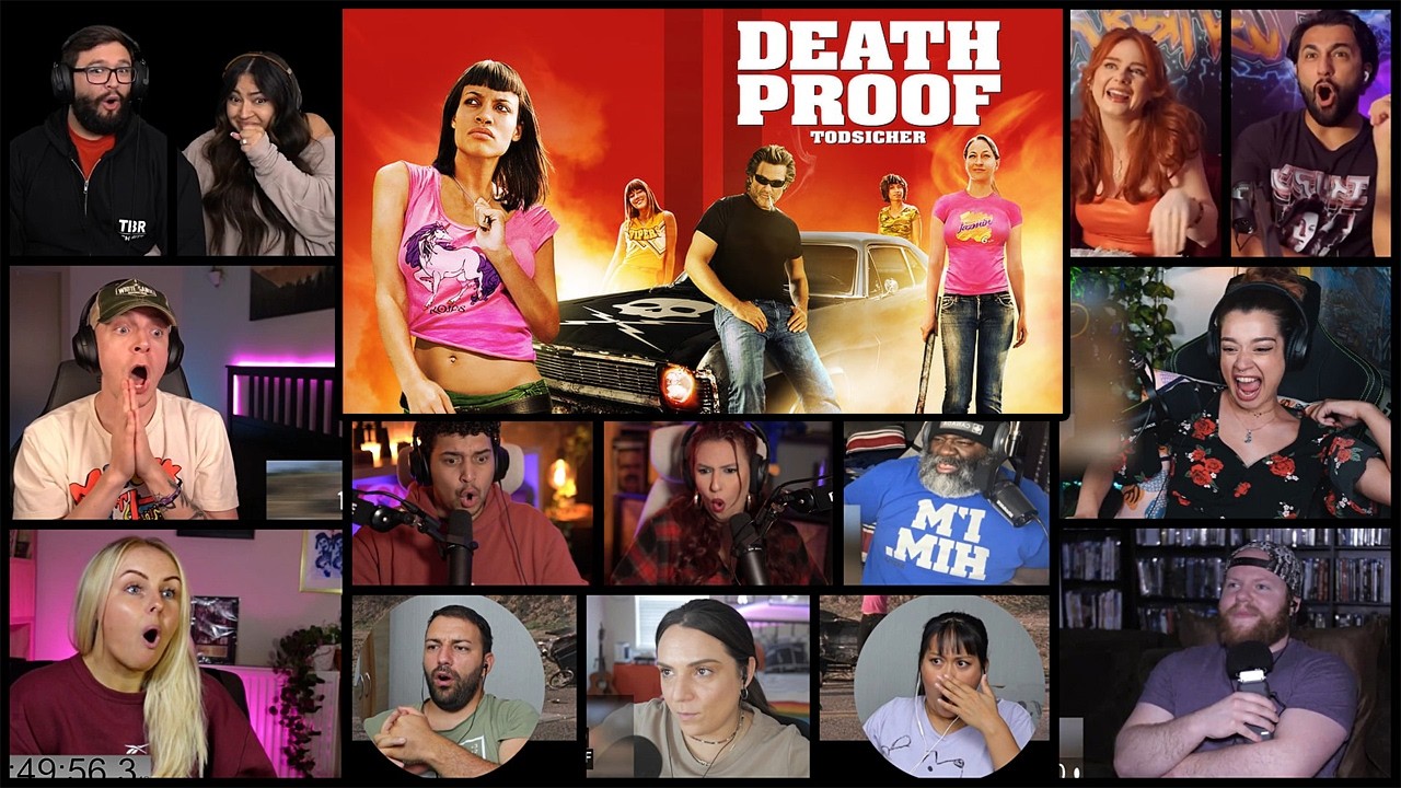 [FULL] Death Proof (2007) Reaction Mashup