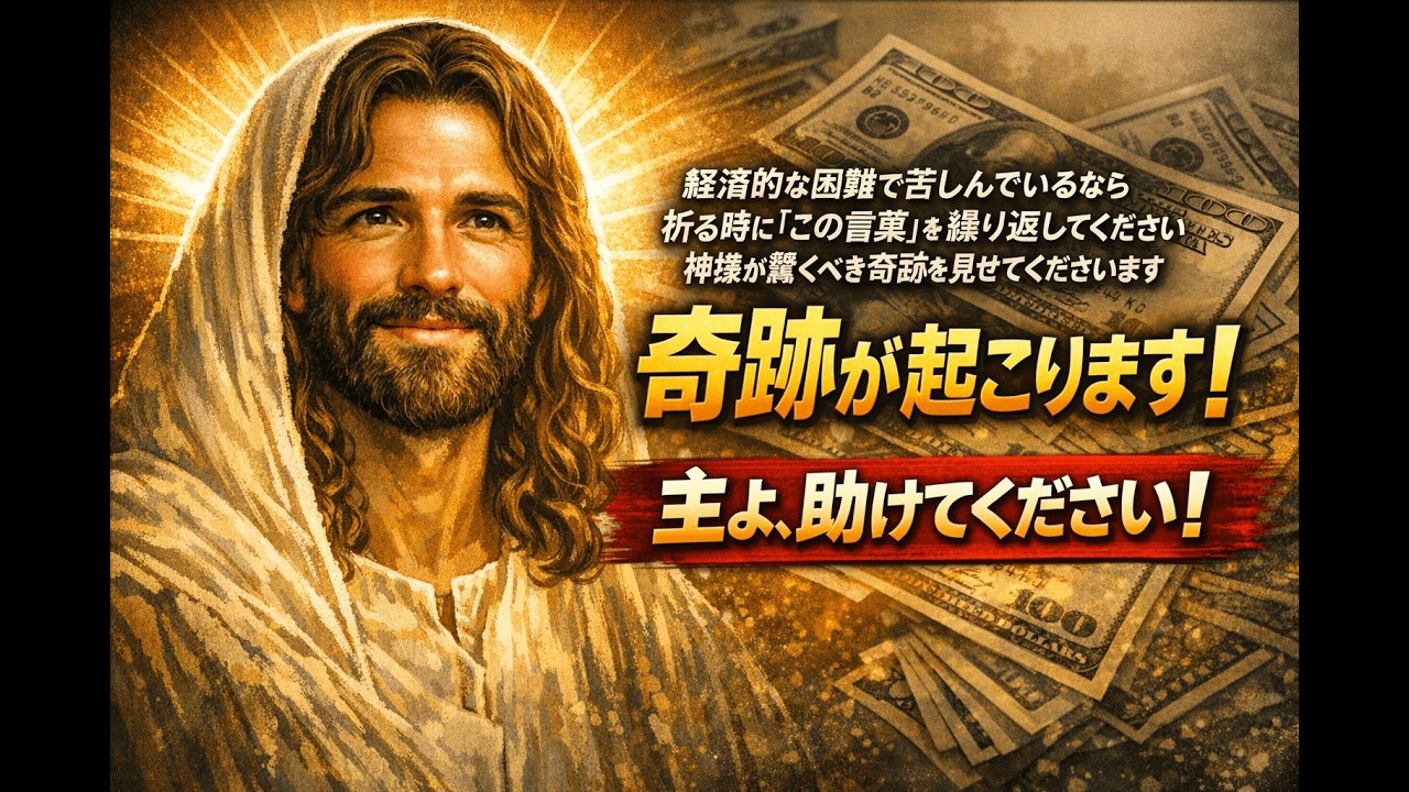 経済的な困難で苦しんでいるなら、祈る時に「この言葉」を繰り返してください。神様が信じられない奇跡を見せてくださいます | キリスト教名言 | 聖書の言葉