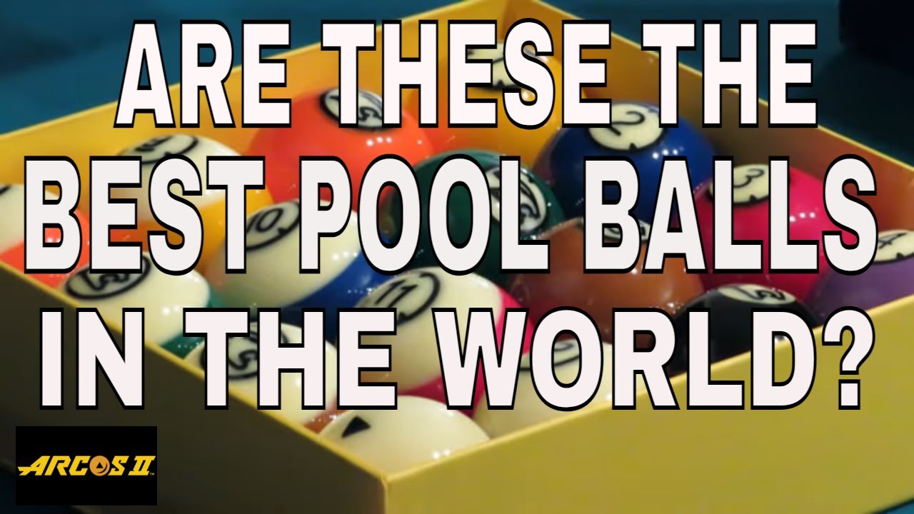 Мячи для пула Arcos II от Predator и Aramith ~ Лучшие ли это мячи из когда-либо созданных? ~ (Уроки игры в бильярд)