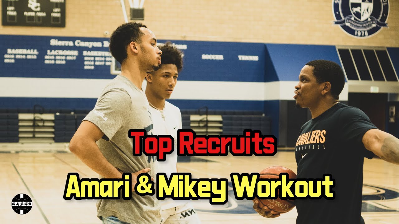 Amari Bailey， Mikey Williams Workout