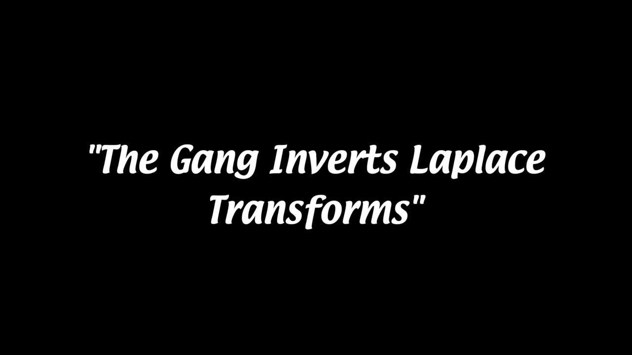 Laplace transform for second order