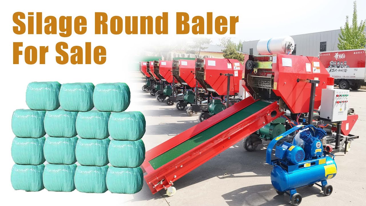 Model 50 Silage Round Baler for Sale-Silage Baling and Wrapping Machine Manufacturer from China 2023