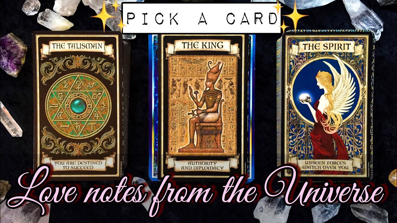 PICK A CARD 💌 LOVE NOTES FROM THE UNIVERSE
