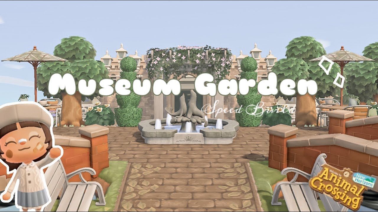 Natural Museum Garden// Speed Build// Animal Crossing New Horizons