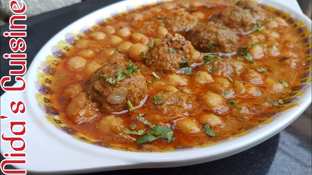 Kofta Chana Recipe - Nida's Cuisine - Chane Kofte Recipe - Ramadan Special Recipes