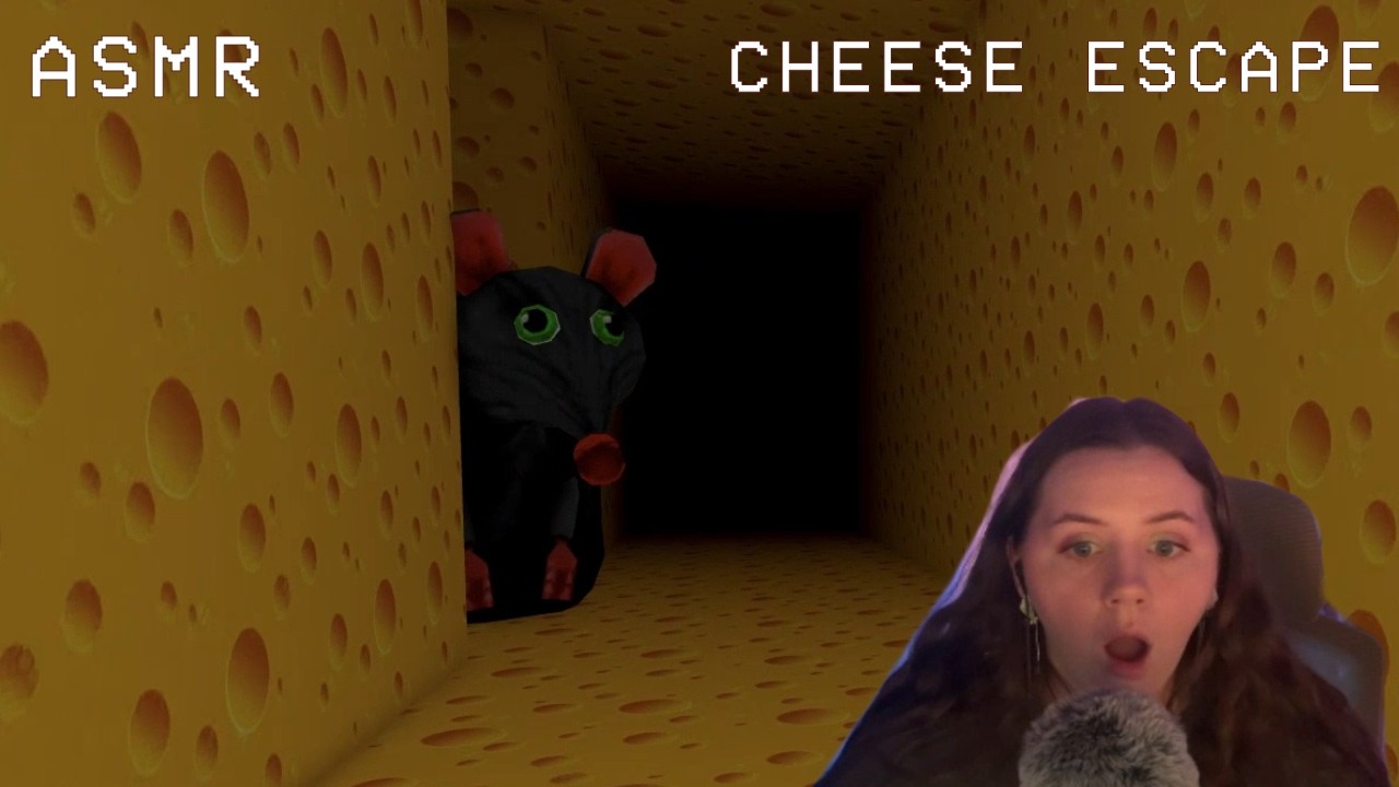 ASMR Cheese Escape | whispered gameplay, mouse clicking