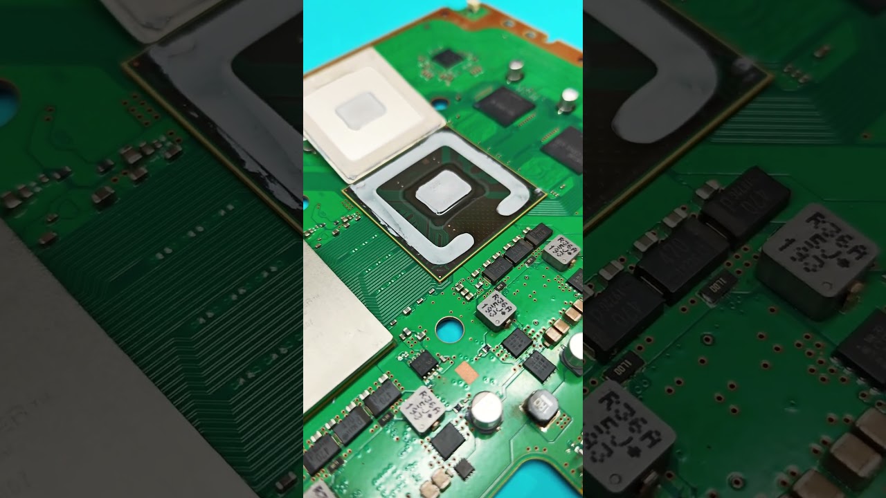 PS3 Delid RSX - CELL.  #repair #ps3 #reballing #frankestein #delid