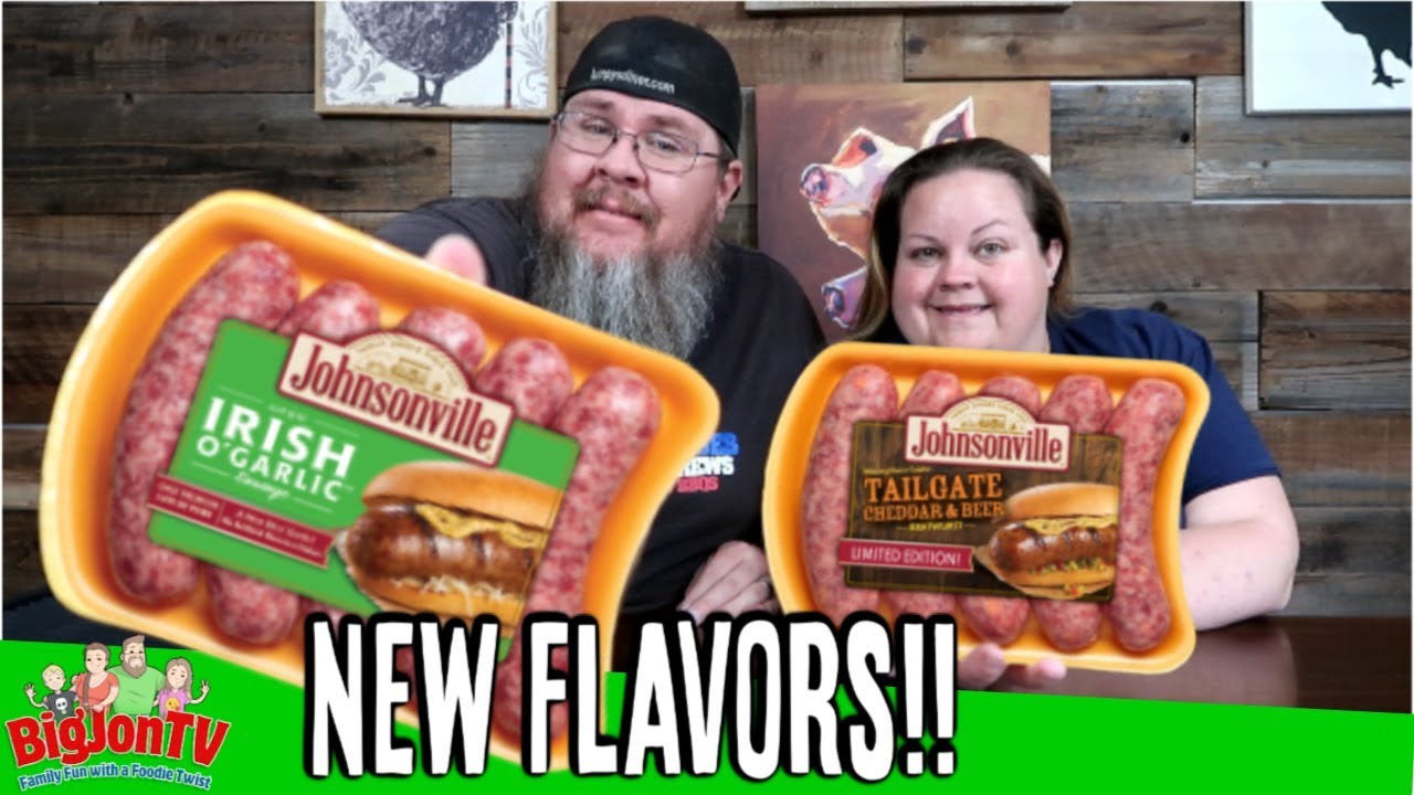 Johnsonville Limited Edition Brats and Sausages || Taste Test Tuesday