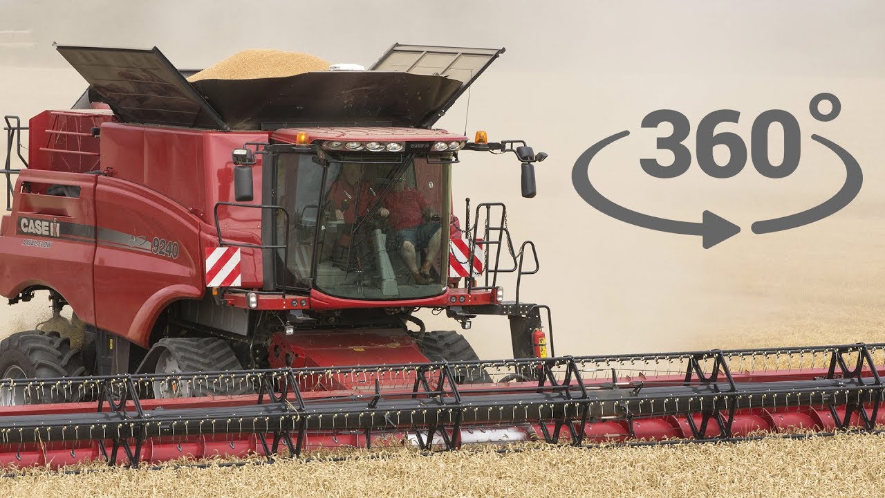 Обзор 360 кабины комбайна Case IH Axial Flow 9240 - TITAN MACHINERY UKRAINE