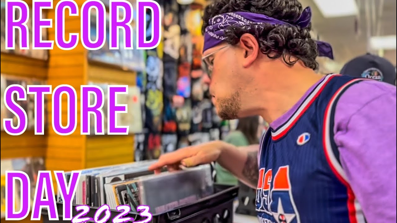 RECORD STORE DAY 2023 VLOG - THE ROCK SHOP AT HAMILTON MALL #haul #recordstoreday #vinyl
