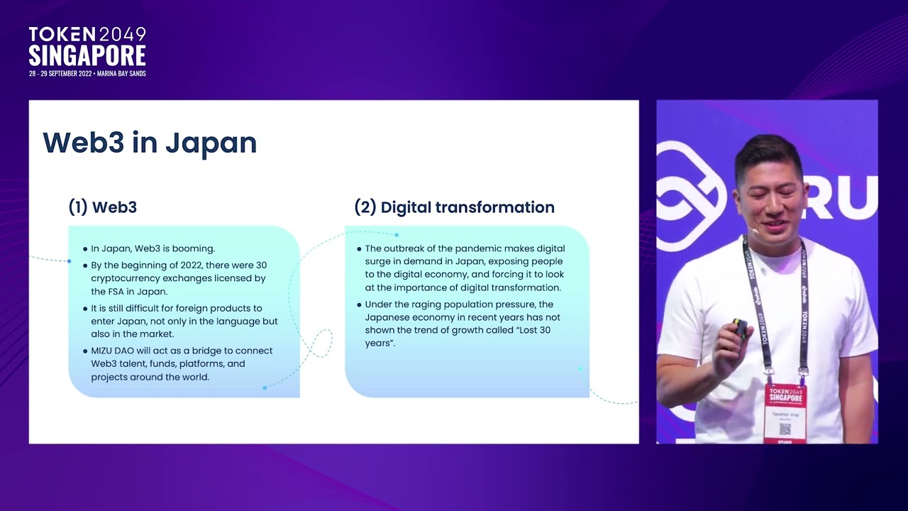 Japanese Web3 Market - Law and Opportunities - TOKEN2049 Singapore 2022