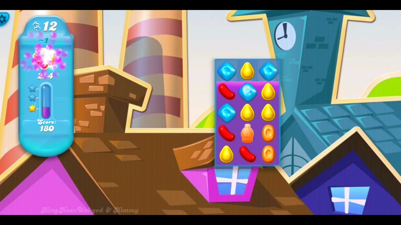 Level 1 in Winter 2019 Candy Crush Soda Don't Worry I didn't delete my Level Data.