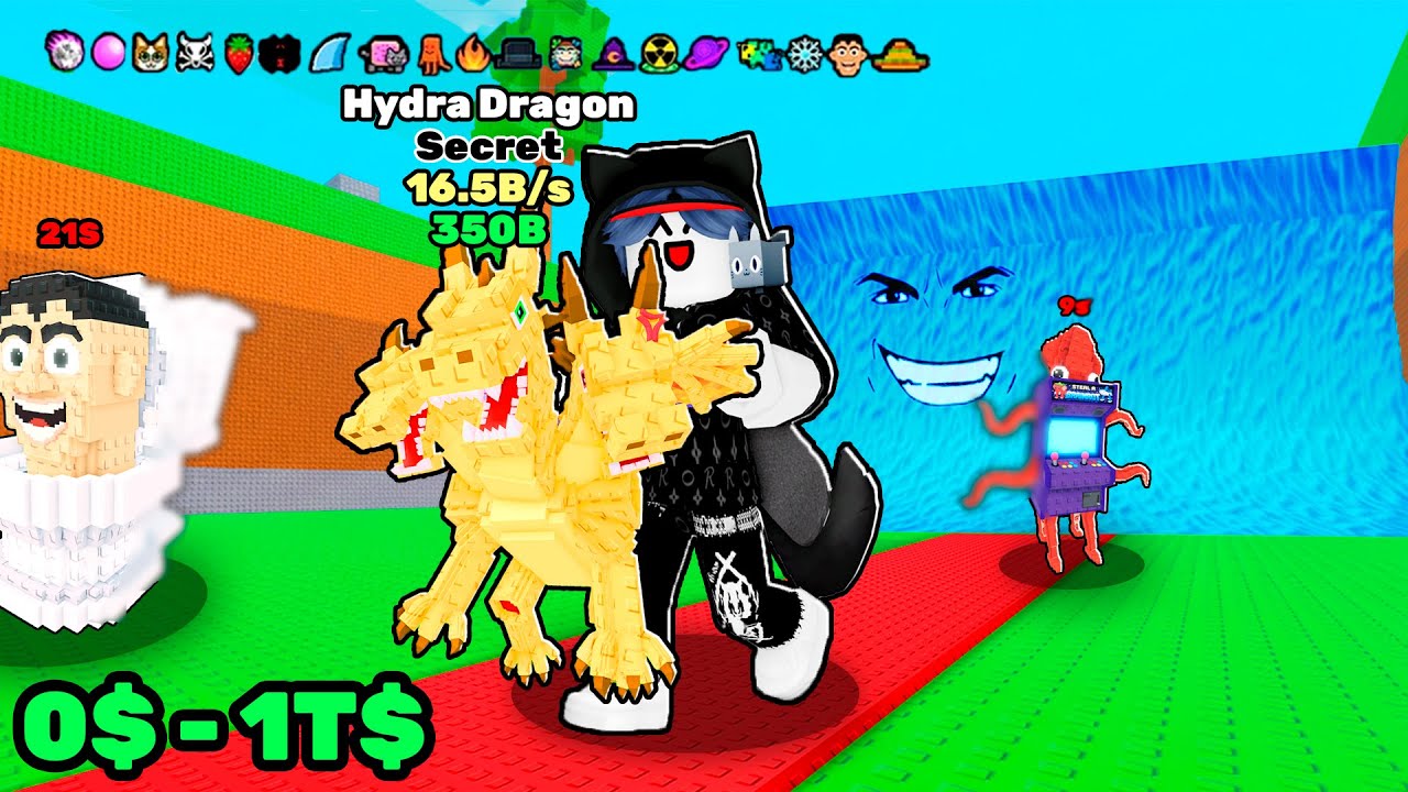 😱🌊С НУЛЯ до 1Т, но в ЦУНАМИ МОДЕ в Steal a Brainrot! ROBLOX