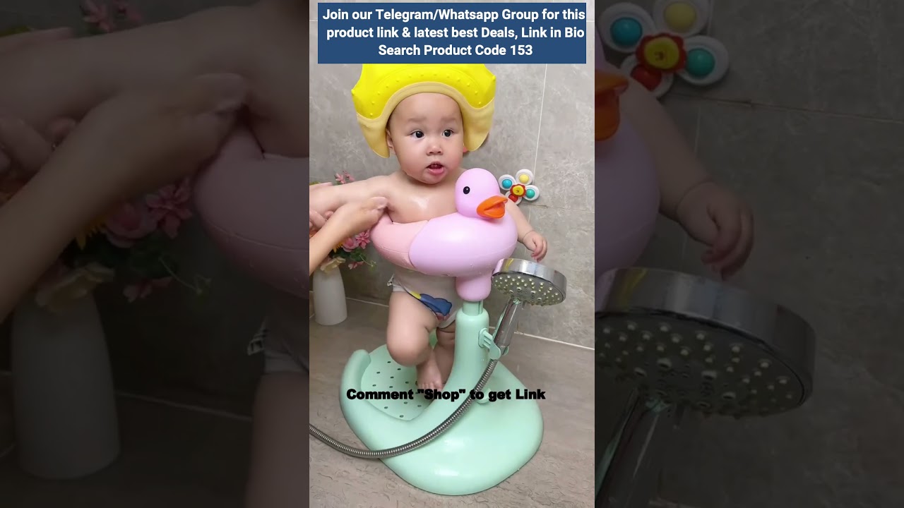 Best baby portable bath shower stand 