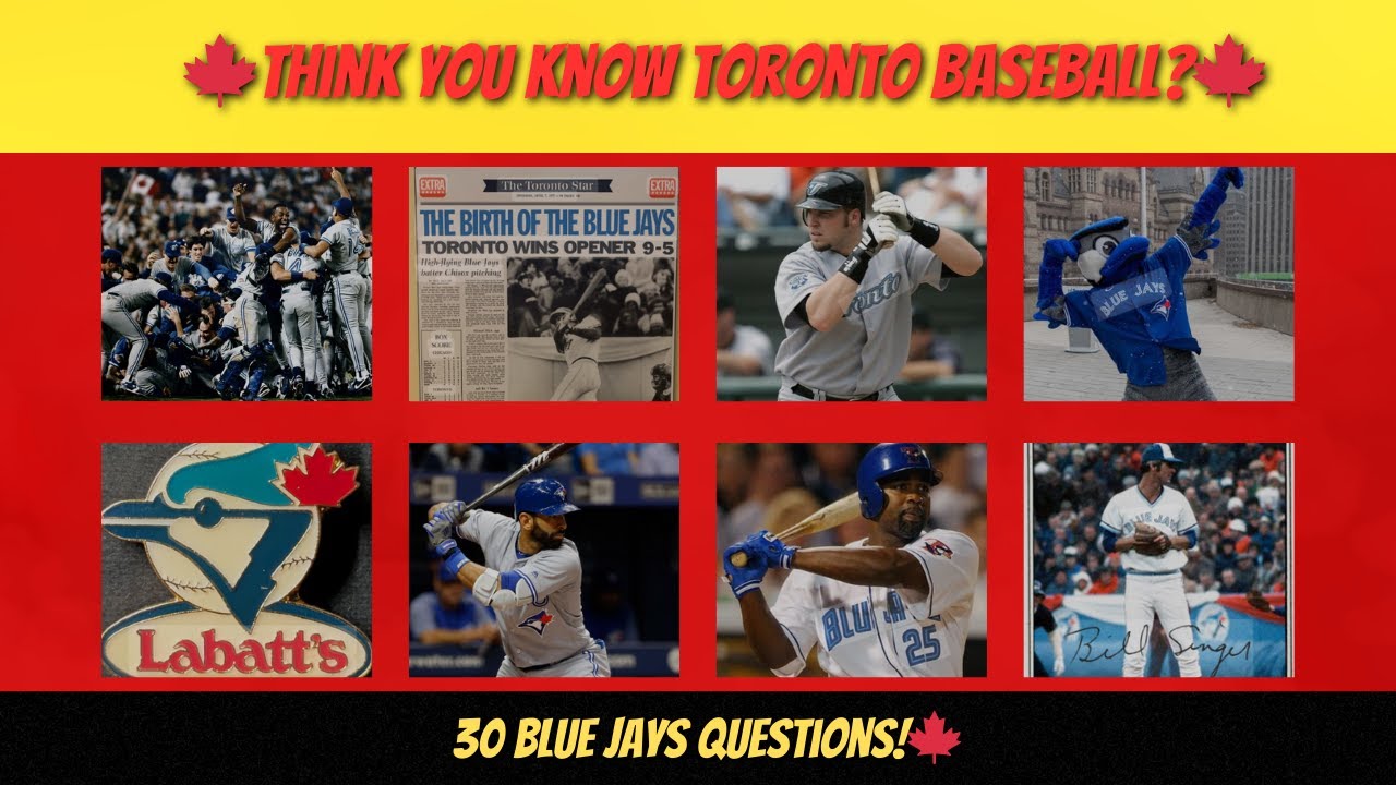 Blue Jays Quiz 30 Trivia Questions for True Fans!