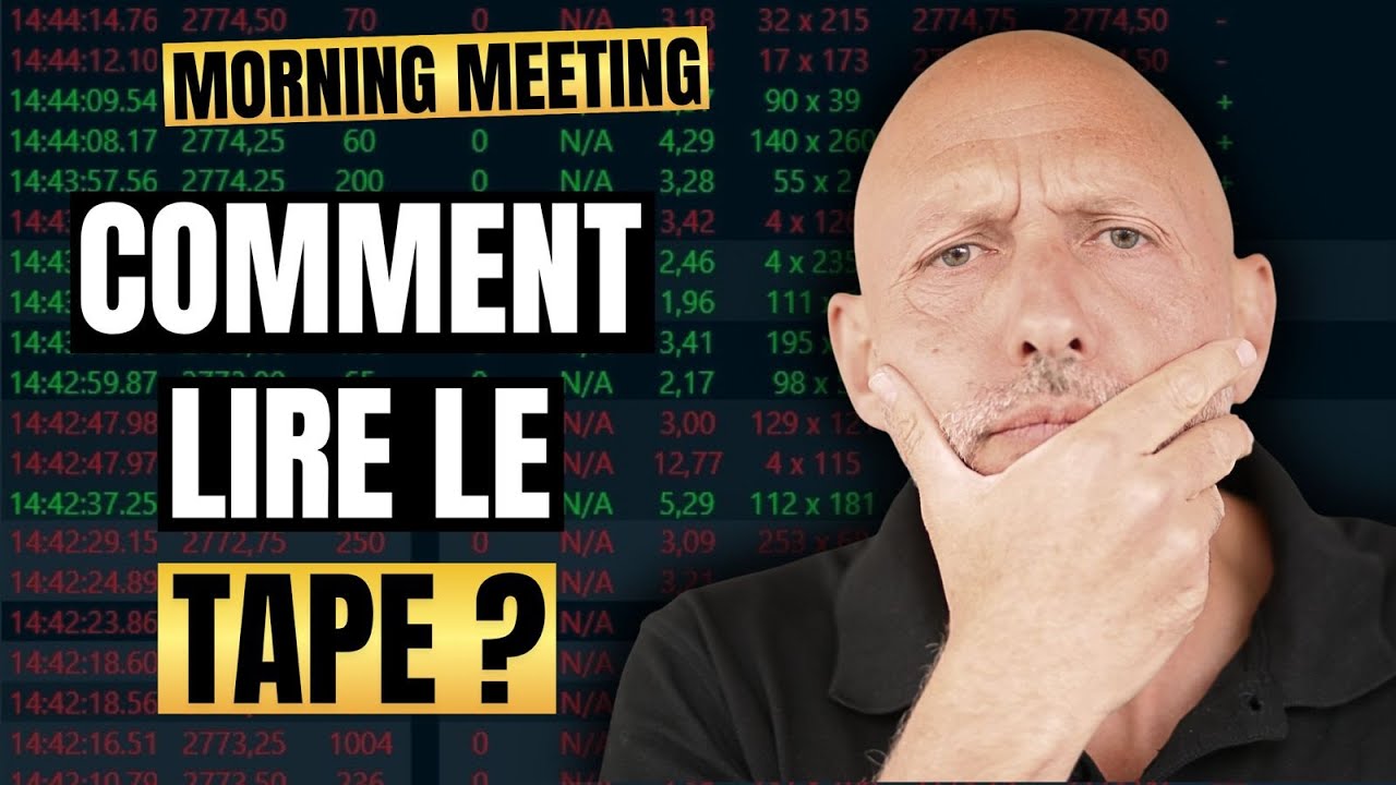 Comment Lire le Tape : Comprendre le Flux des Ordres comme un Pro