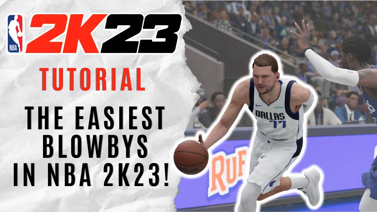 The EASIEST BLOWBYS in NBA 2K23! Get to the basket EVERY TIME!