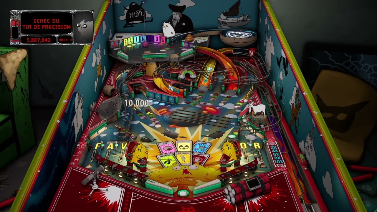 Pinball FX - Exploding Kittens : A Pinball Cat-astrophe - Tournoi de @LUPsClub - PS4