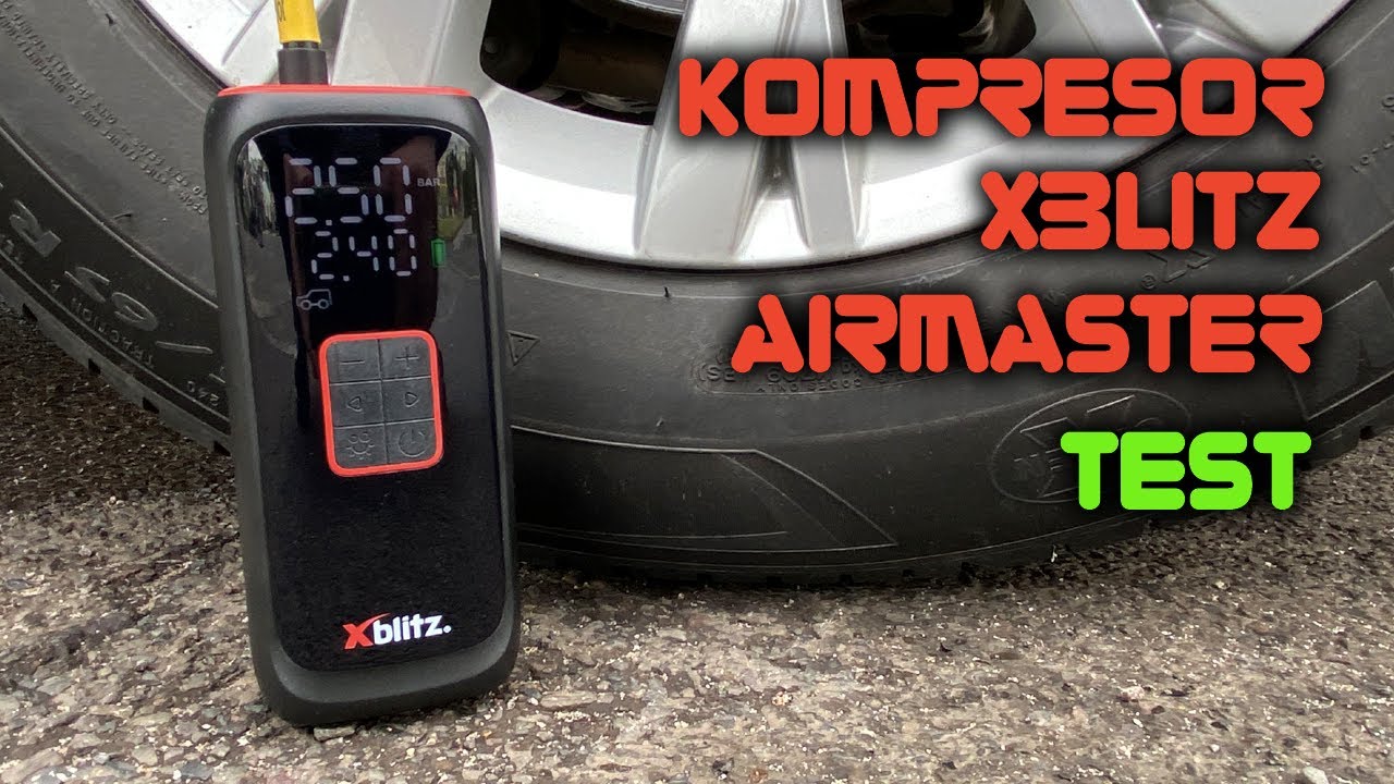 Xblitz AIRMASTER - przenośny kompresor samochodowy - LabFun