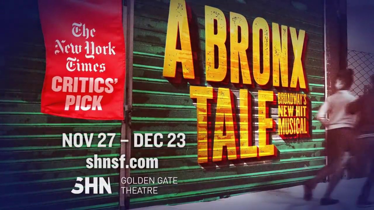 A Bronx Tale | Nov 27–Dec 23, 2018 in San Francisco