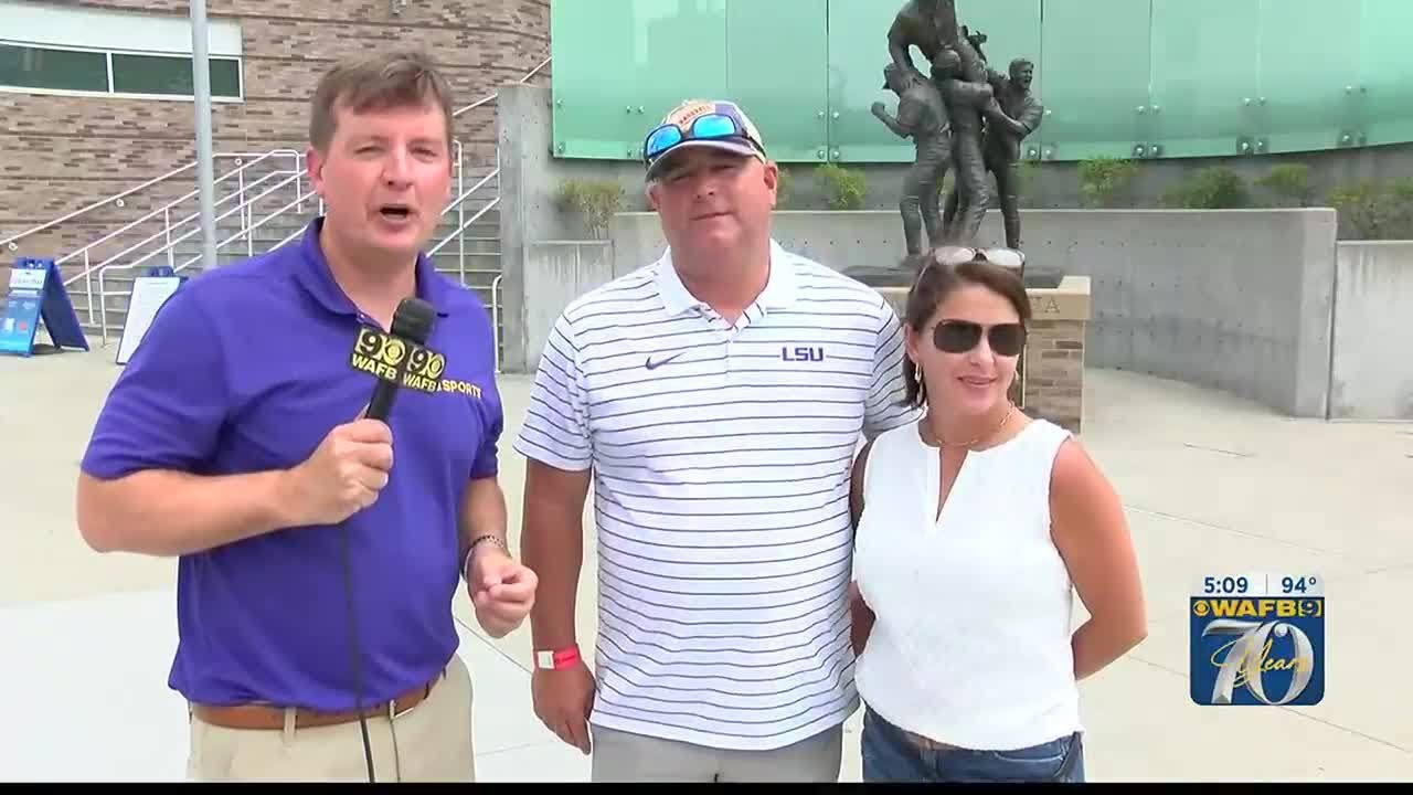Milazzo family follows LSU to Omaha for CWS