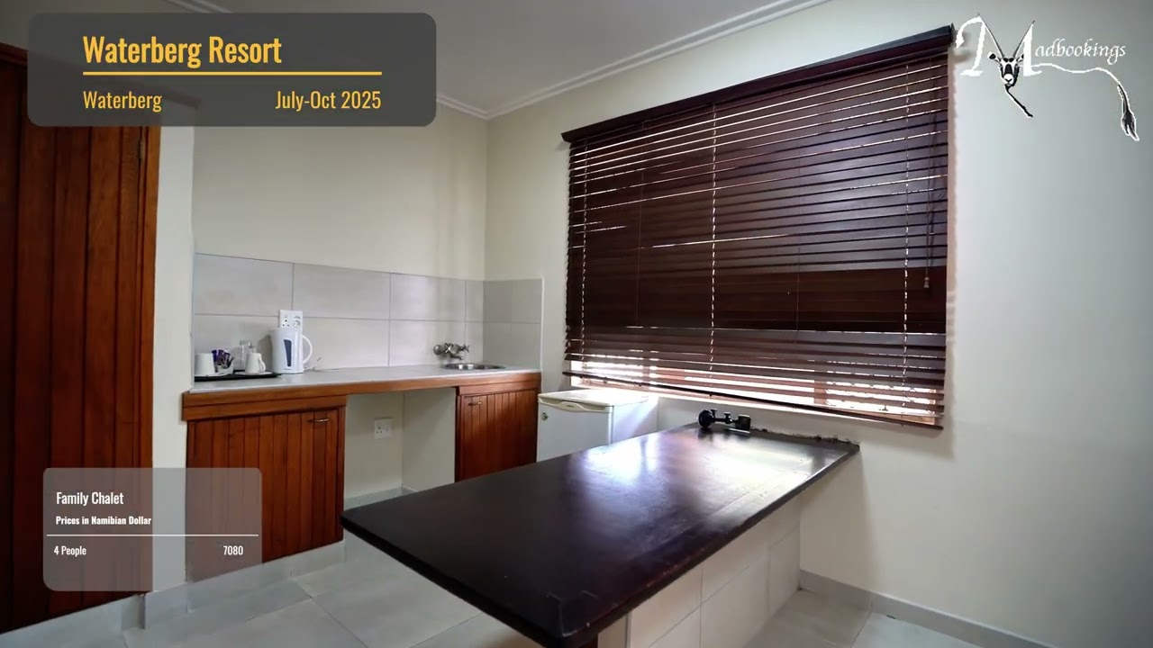 Waterberg Resort in Namibia July to October 2025 prices