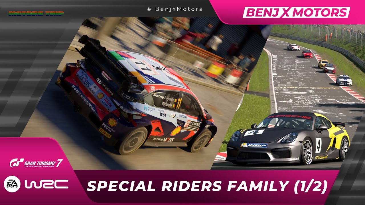 [WRC & GT7] - Spécial Riders Family (1/2)