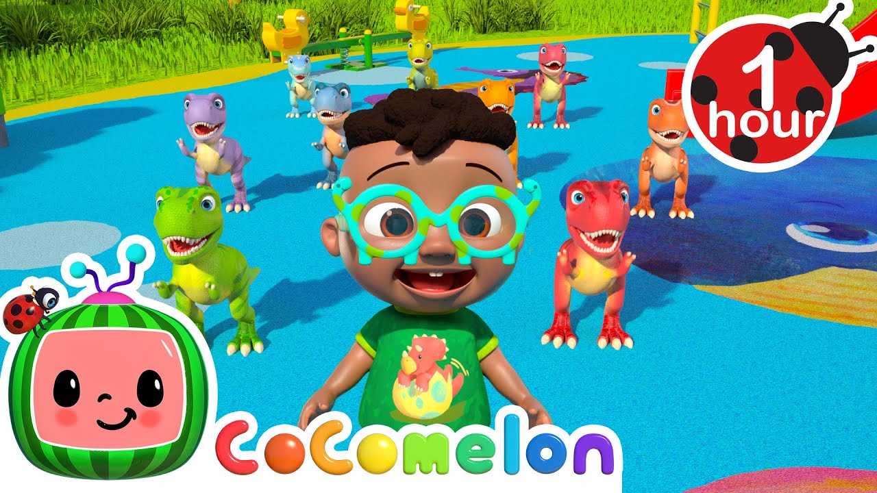 Learns to Count with Dino Friends! 🦖 Cocomelon | Community Corner 🌸| Kids Sing and Play