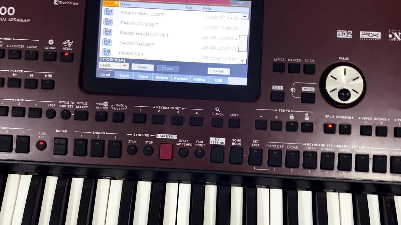 مستعملي كورغ احذر !! خطا صغير قد يكلفك الكثير Korg Pa700 - Pa600 - Pa800