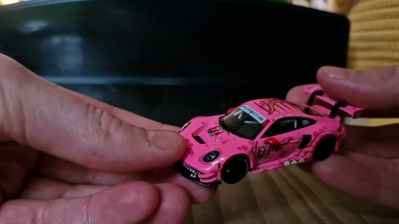 Mini GT IMSA Arrivals - My Firs AO racing Pfaff models - 1/64 GT3 GTD models