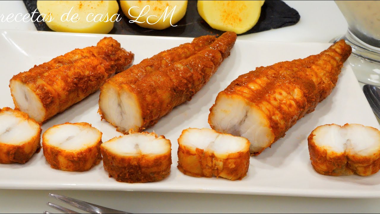 FALSA LANGOSTA O RAPE ALANGOSTADO RECETA FÁCIL Y RÁPIDA PERO LO MEJOR ES QUE ESTA BUENISIMA