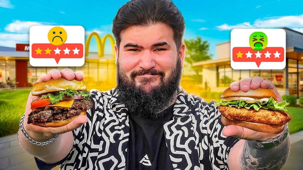 OS PIORES HAMBÚRGUERES QUE COMI ?!