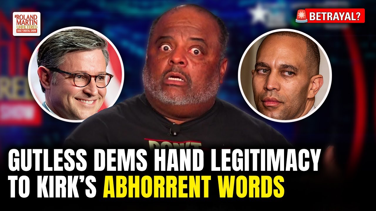 Roland RIPS Hakeem Jeffries, Dems who voted for GOP’s Charlie Kirk resolution