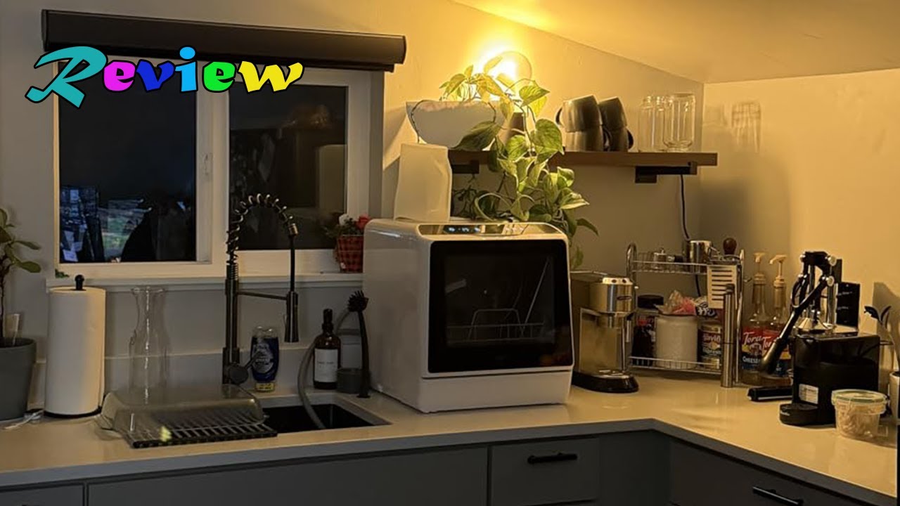 NOVETE Portable Countertop Dishwashers Review | Highly Recommended!