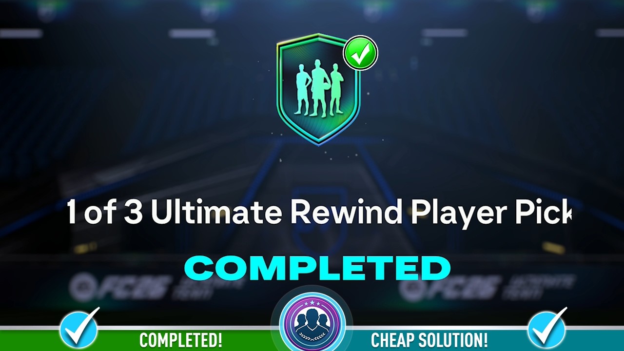 1 of 3 Ultimate Rewind Player Pick Opened - Cheap Solution & SBC Tips - FC 26