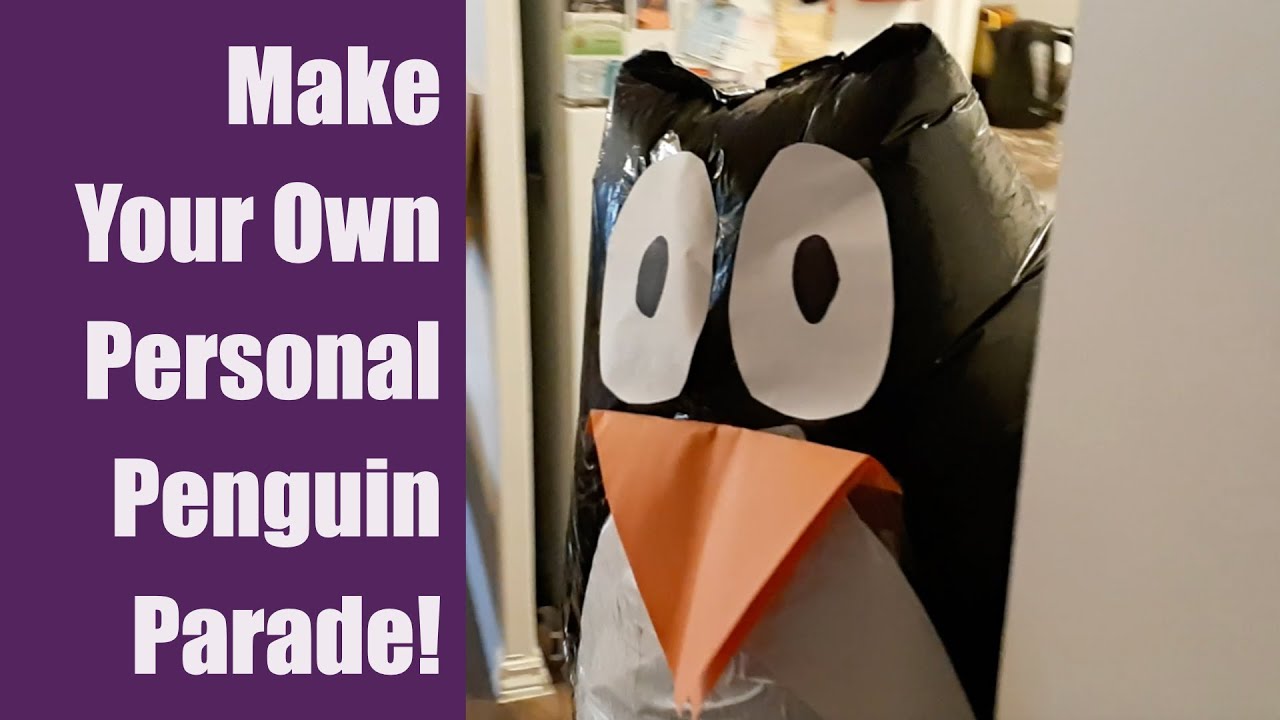 DIY Inflatable Penguin in Minutes