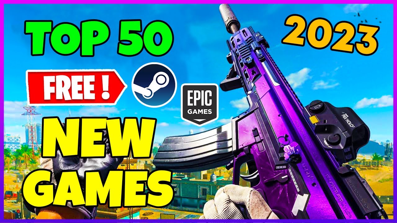 TOP 50 New Free Games released in 2023🔥(Steam/Epic)