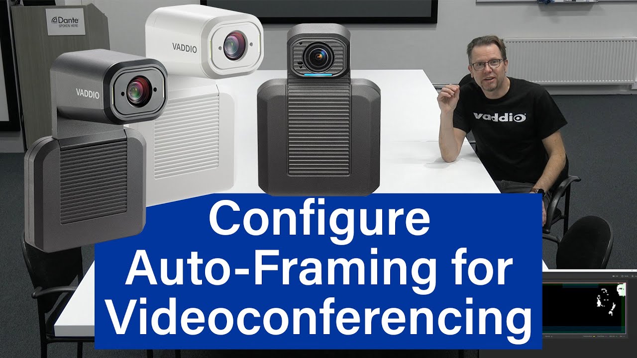 How to Configure IntelliSHOT's Auto-Framing for Videoconferencing in 5 Steps