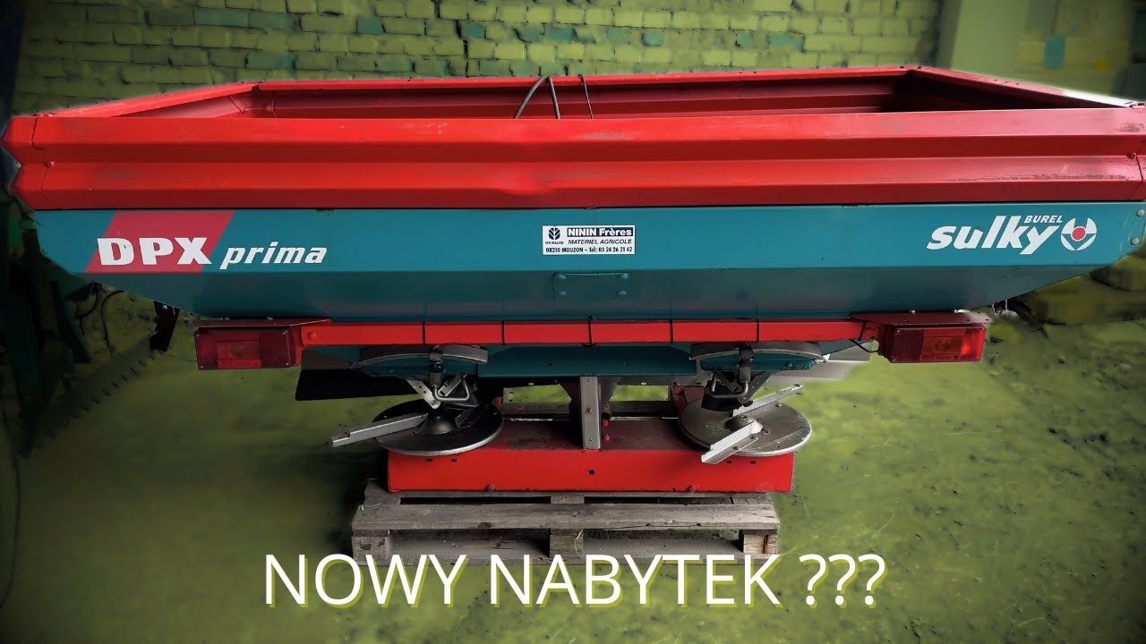#1 | Nowy nabytek | Sulky DPX Prima | Aplikacja Fertitest | Początki z YT ???