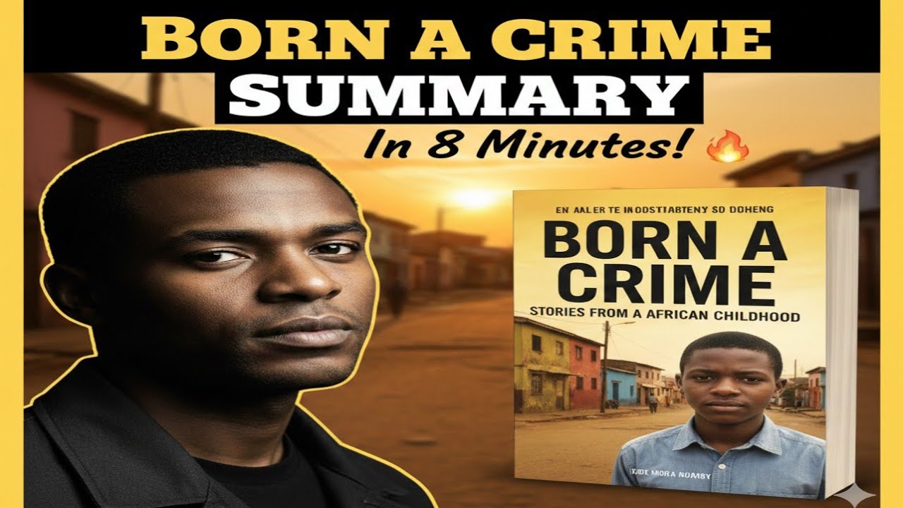 Born a Crime Summary in Hinglish | Trevor Noah Book Summary | Racism, Life Lessons & Motivation