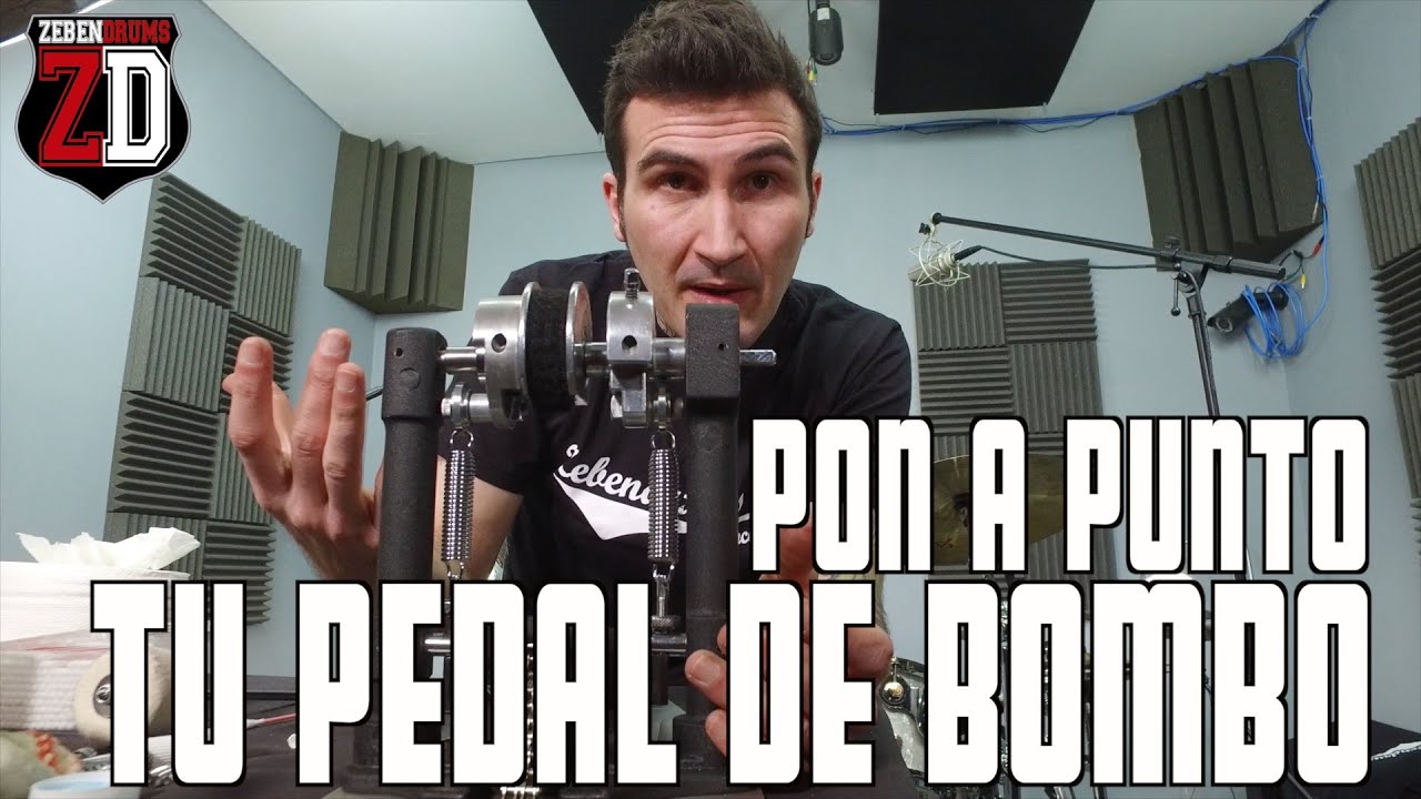 Pon a punto tu pedal de BOMBO - Clases de Batería