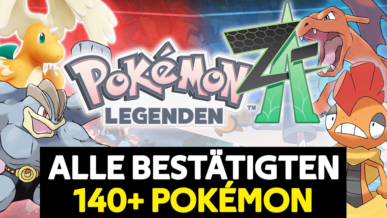 ALLE 140+ Pokémon für Legenden Z-A die bisher BESTÄTIGT sind: Das Juli UPDATE