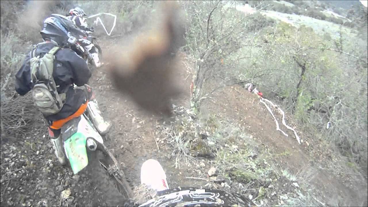 Zero MX 2012 racing against open-class gas bikes in the AMA Phantom Harescramble