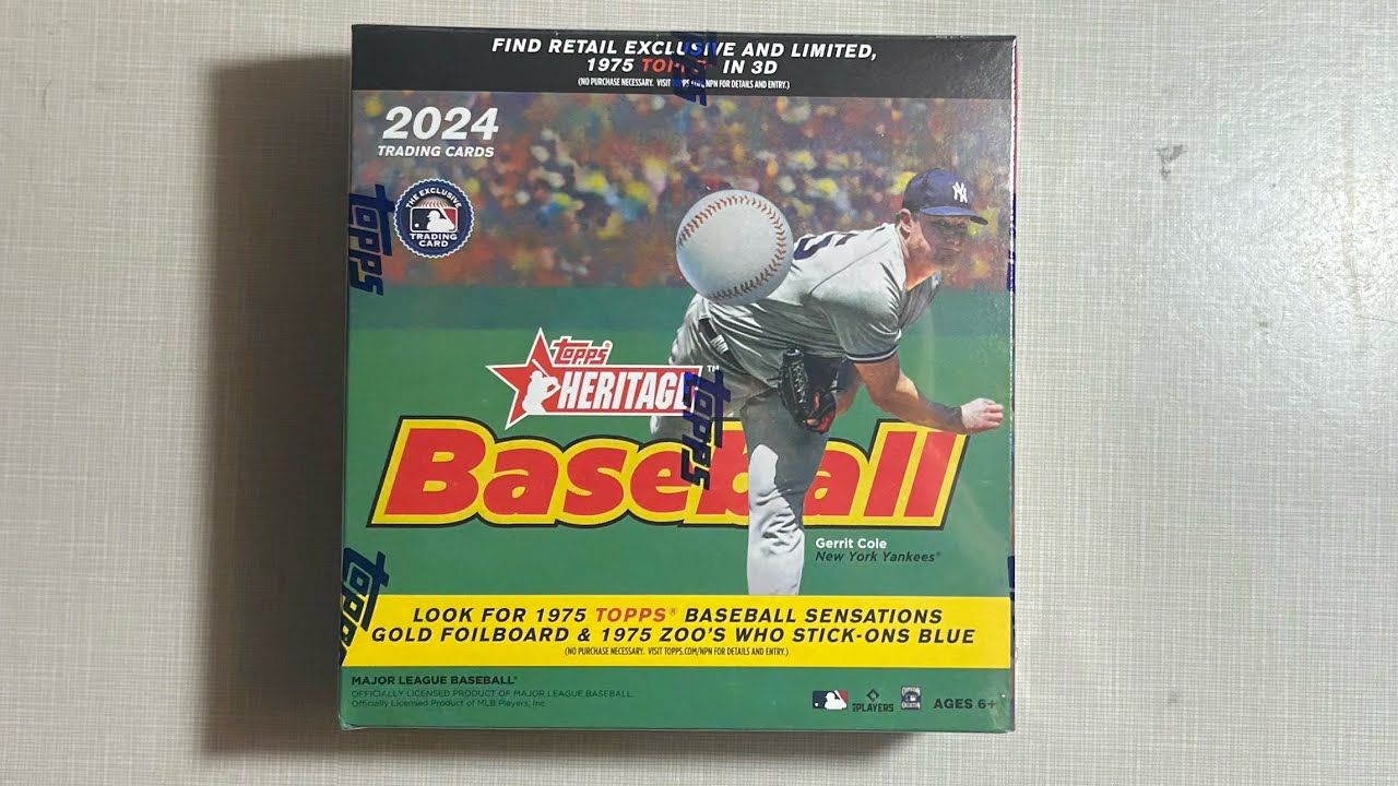 2024 Topps Heritage Mega Case Opening Part 4