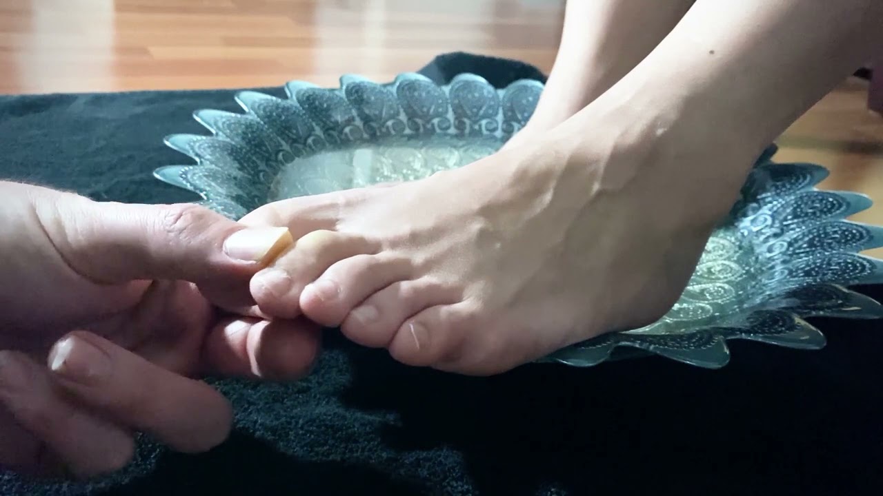 ASMR Foot Massage + Chanel Pedicure Spa Lunch Break