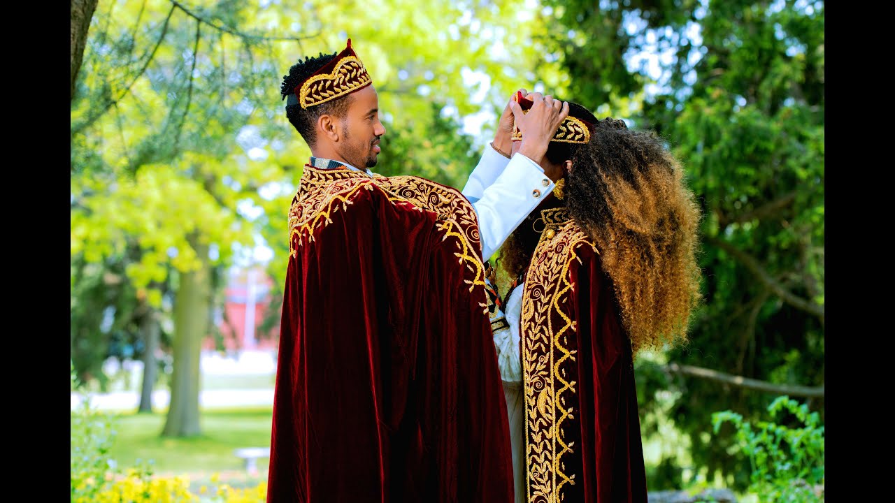 Eritrean Wedding in Canada Mr. Alembrhan with Mrs. Rahwa