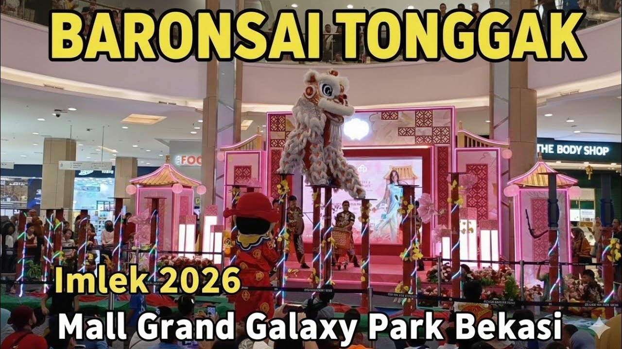 CNY 2026 - Barongsai Tonggak Grand Galaxy Park Mall