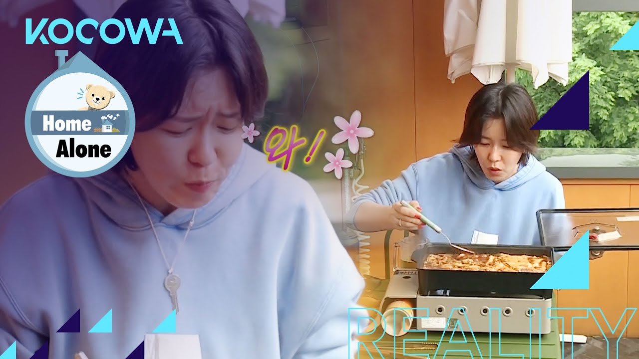 Gyeong Su Jin’s Tteobokki and beer Mukbang [Home Alone Ep 402]