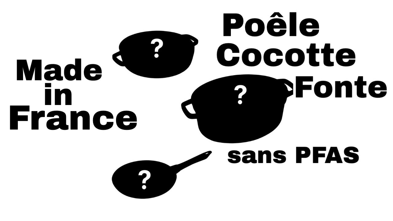 No BlaBla - PFAS Free - Cocotte / Poêle Staub - Fonte - Fabriquées en France - Sans PFAS sans Teflon