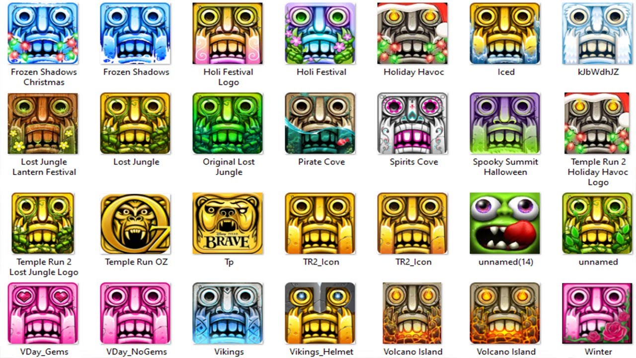 Temple Run 2 All Maps July 2021